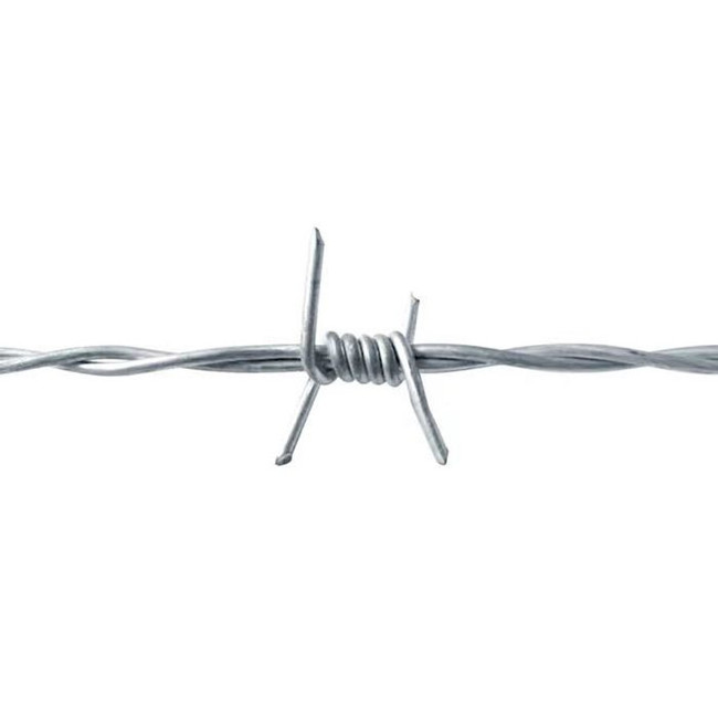 High quality Iron Wire  Barbed Wire Fence Price Factory prison fencing