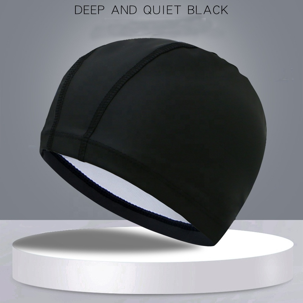 High Quality Eco-friendly Waterproof PU Fabric Coating Nylon Swimming Caps