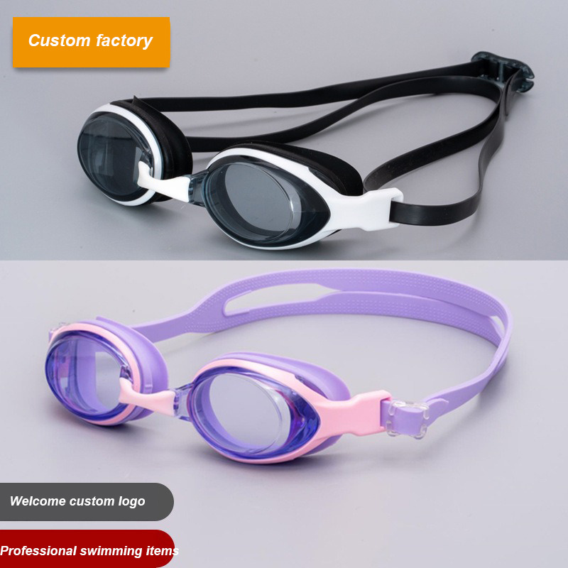 Personalized logo unisex professional best brand swimming goggles for boys and girl