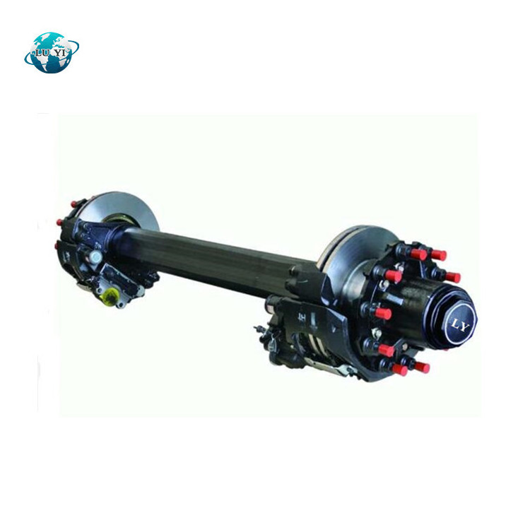 Heavy duty Utility semi trailer truck single suspension axle for sale