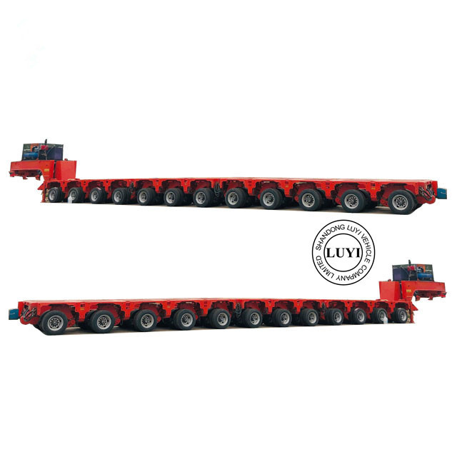 High Quality SPMT Self-propelled Modular Transporter Trailer Cylinder Bridge Transportation for Sale