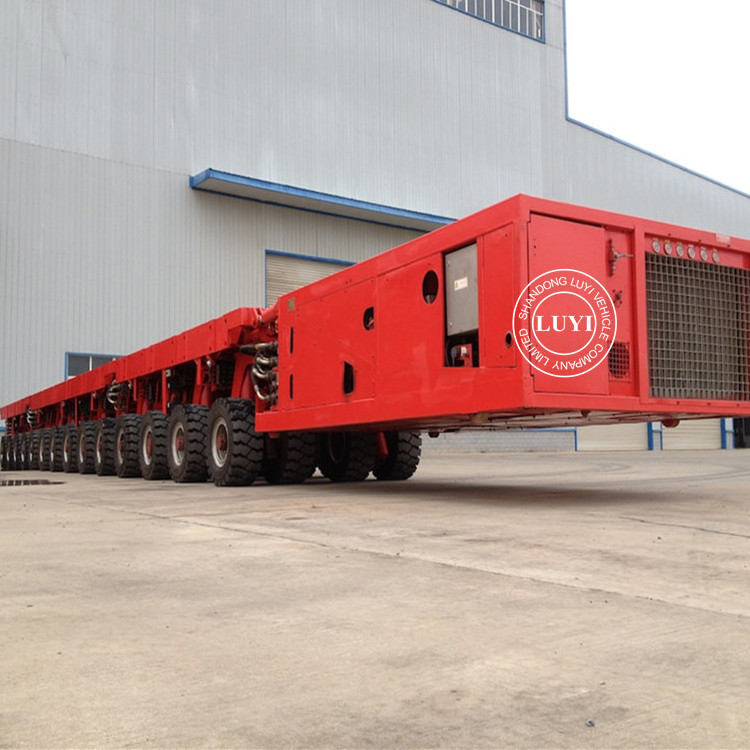 High Quality SPMT Self-propelled Modular Transporter Trailer Cylinder Bridge Transportation for Sale