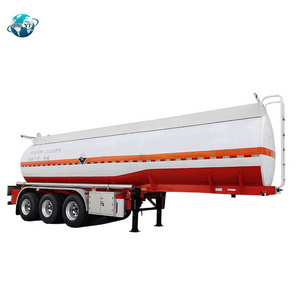 High Quality 3 axles 25 cubic 30 cubic Transport Chemical Caustic Soda liquid oil tanker tank semi trailer truck