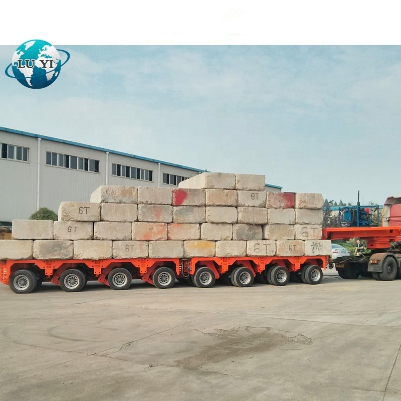 High Quality SPMT Self-propelled Modular Transporter Trailer Cylinder Bridge Transportation for Sale