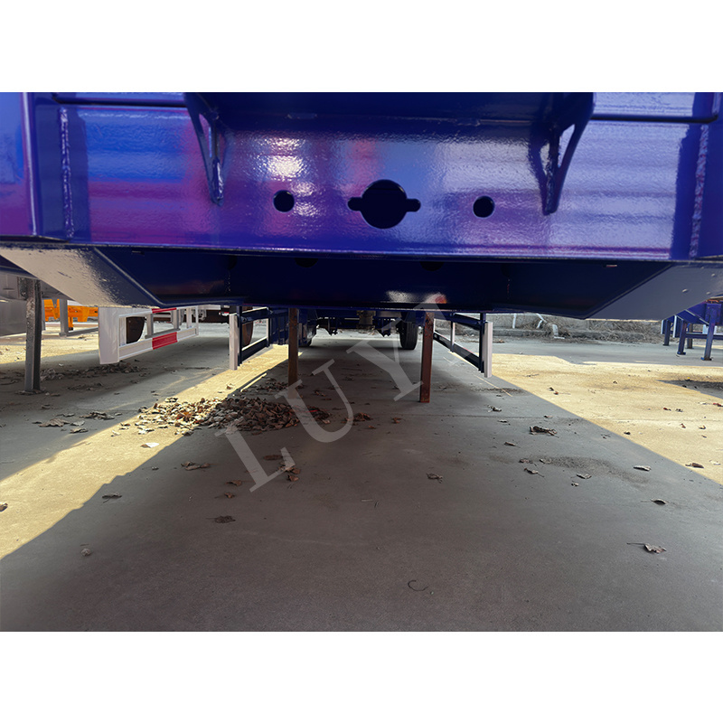 hot sale luyi 3 Axles 40  60 Tons Fence Trailer Cargo Transport Side Wall Truck Semi Trailer for sale