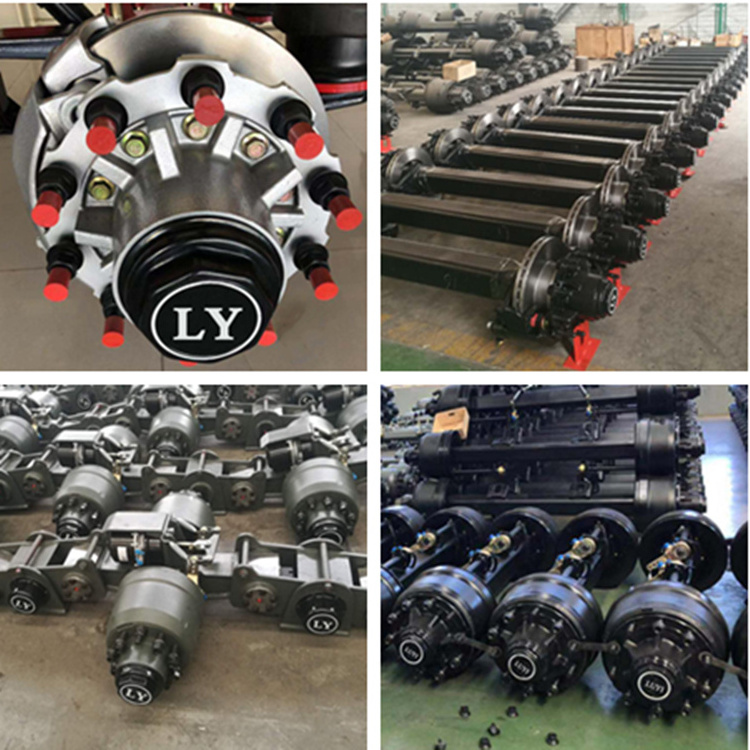 Custom Trailer and Truck axles 13 ton 16 ton 20 ton suspension for sale