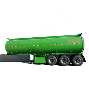 LUYI BRAND  triple axles 40000Liters fuel tanker trailer for sale new manufactured China steel bulk oil tanker trailer price