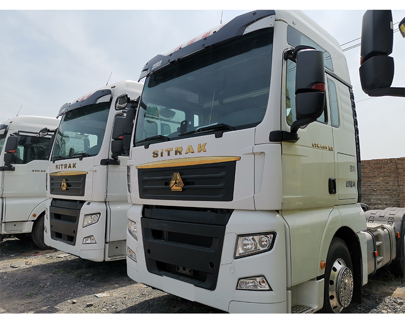 SINOTRUK  Man Technology SITRAK C7H 6X4 460hp CNG Tractor Truck in Uzbekistan