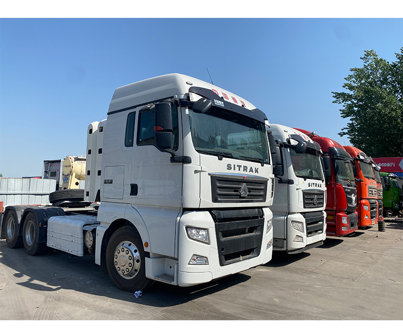 SINOTRUK  Man Technology SITRAK C7H 6X4 460hp CNG Tractor Truck in Uzbekistan