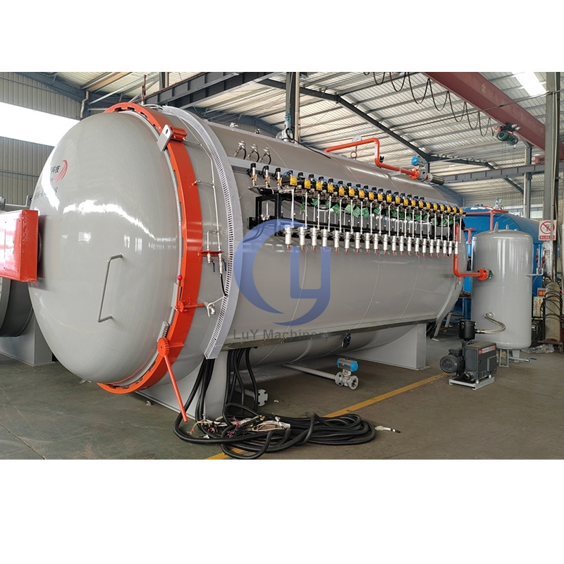 Large Composite Carbon Fiber Autoclave Automatic Laminated Glass Autoclave