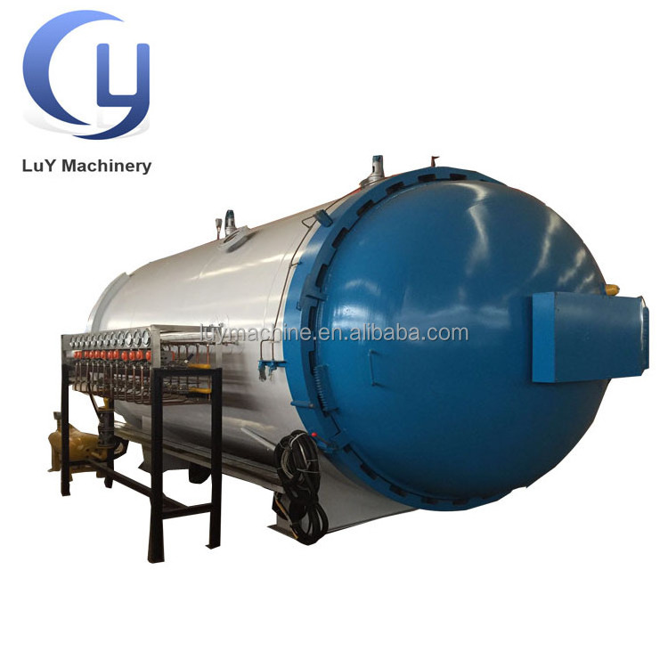 Full automatic aerospace carbon fiber industrial autoclave for wing composite autoclave