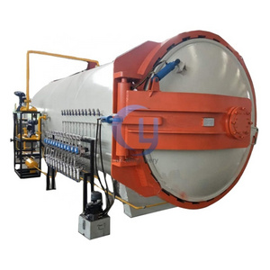 Automobile Pre impregnated material PLC control curing carbon fiber  autoclave  composite autoclave