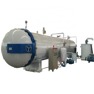 Automatic vacuum pressure autoclave for impregnation of wood