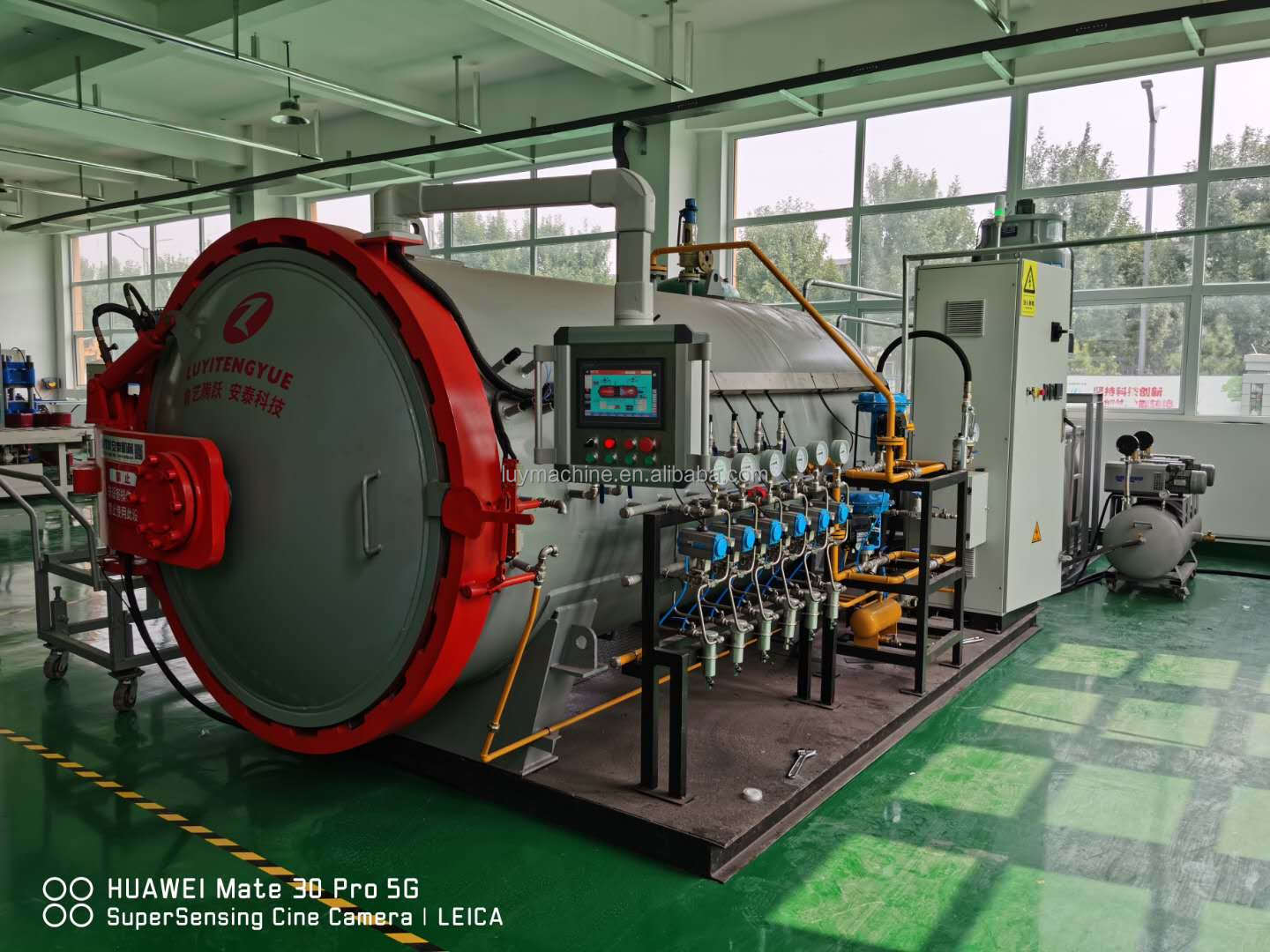 Automobile Pre impregnated material PLC control curing carbon fiber  autoclave  composite autoclave