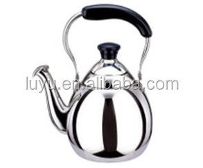 Popular different size stainless steel kettle tea pot in color box