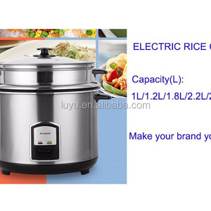 1.0/1.2/1.8/2.2/2.8L national electric rice cooker with glass cover