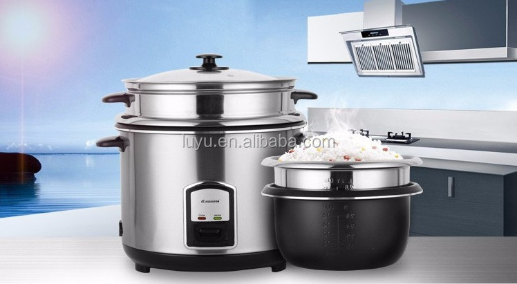 1.0/1.2/1.8/2.2/2.8L national electric rice cooker with glass cover