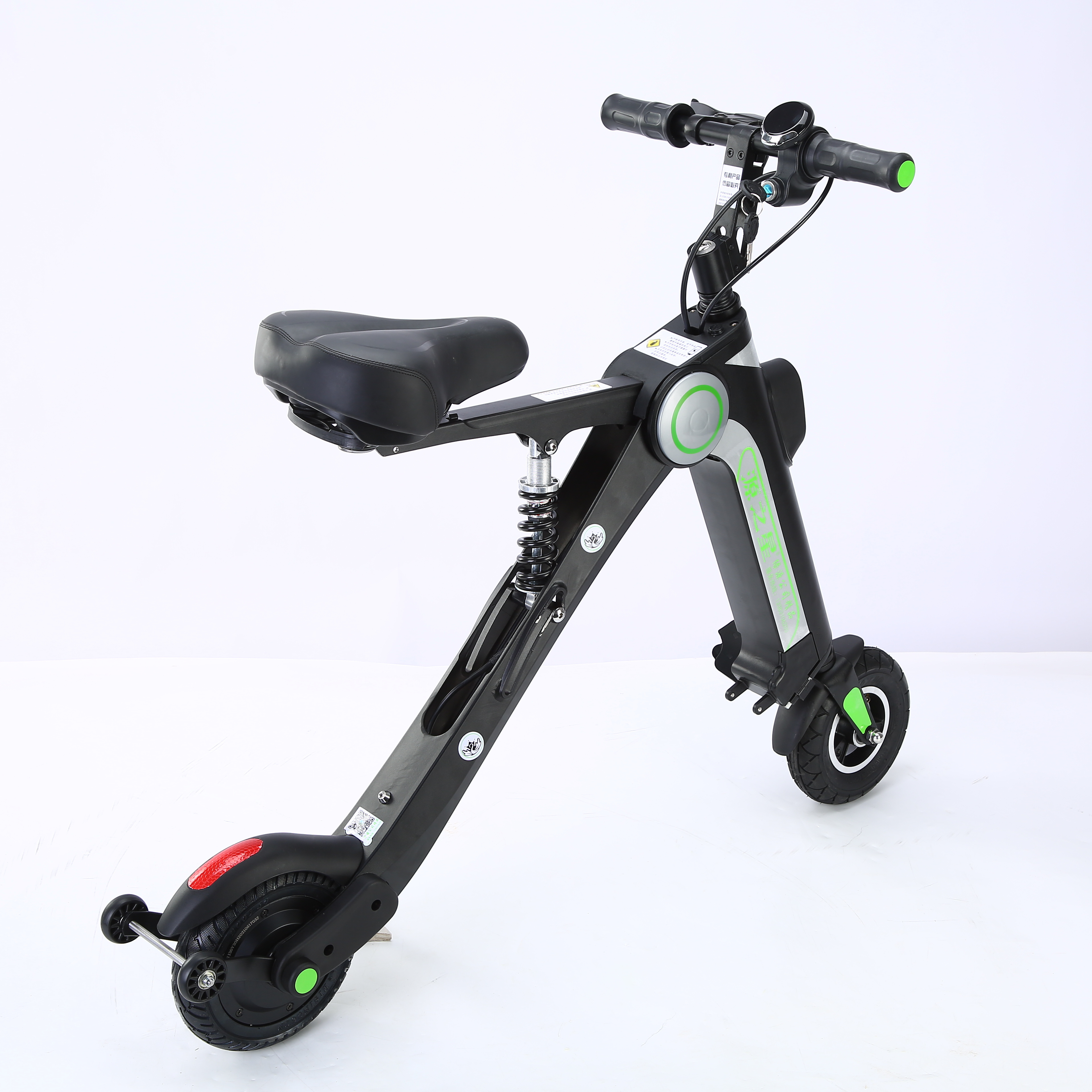 custom portable mini folding e-bike chinese foldable electric scooter bike