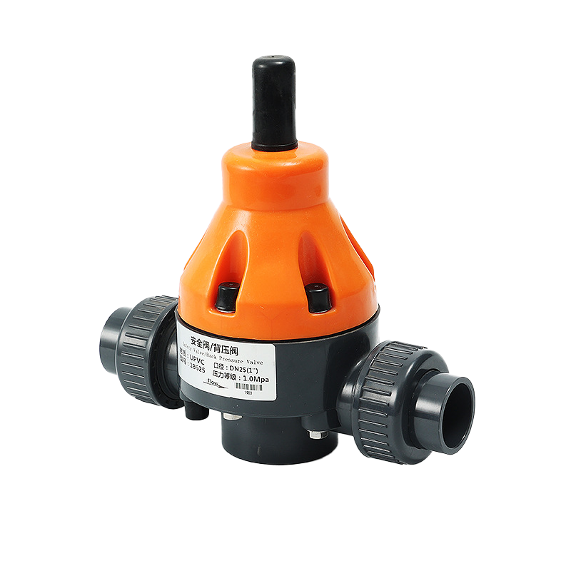 3/4 Diaphragm Water Treatment Pressure Reducing Valve PVC Safety Valve for General Application and Pipe Burst Prevention