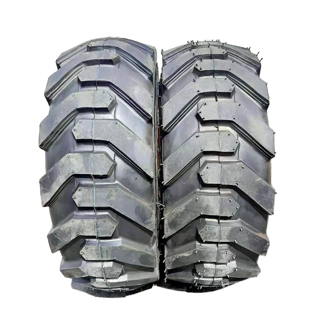 Chinese otr skid steer tire  23*8.5-12 forklift tubeless loader tire with rim