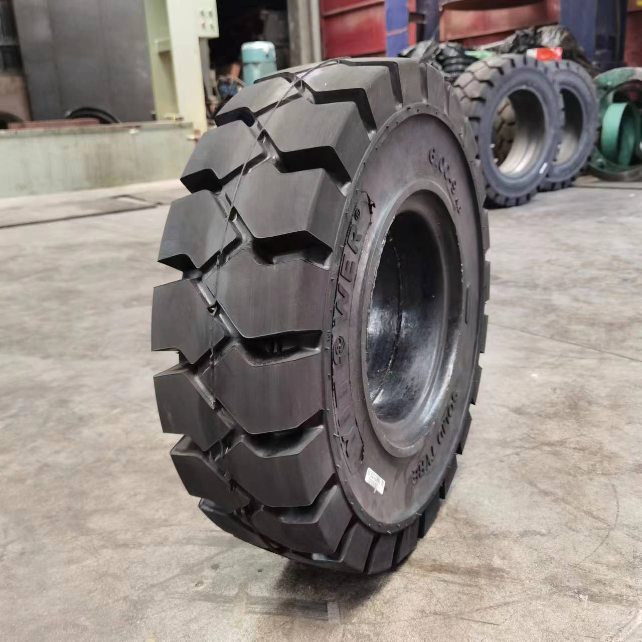 Forklift solid tire 5.00-8 6.00-9 7.00-12 8.25-15 9.00-20 23x9-10