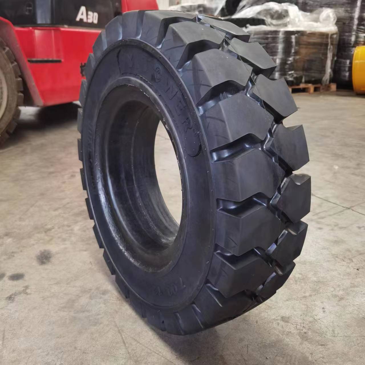 Forklift solid tire 5.00-8 6.00-9 7.00-12 8.25-15 9.00-20 23x9-10