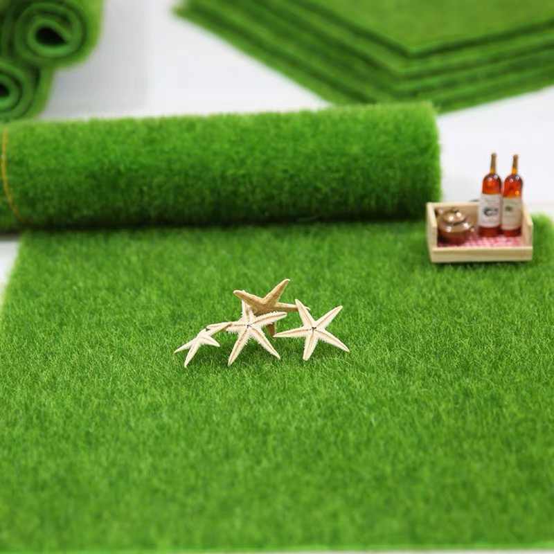 Luyue artificial turf grass wall green moss wall decoration grass carpet plastic garden home indoor outdoor green moss decor