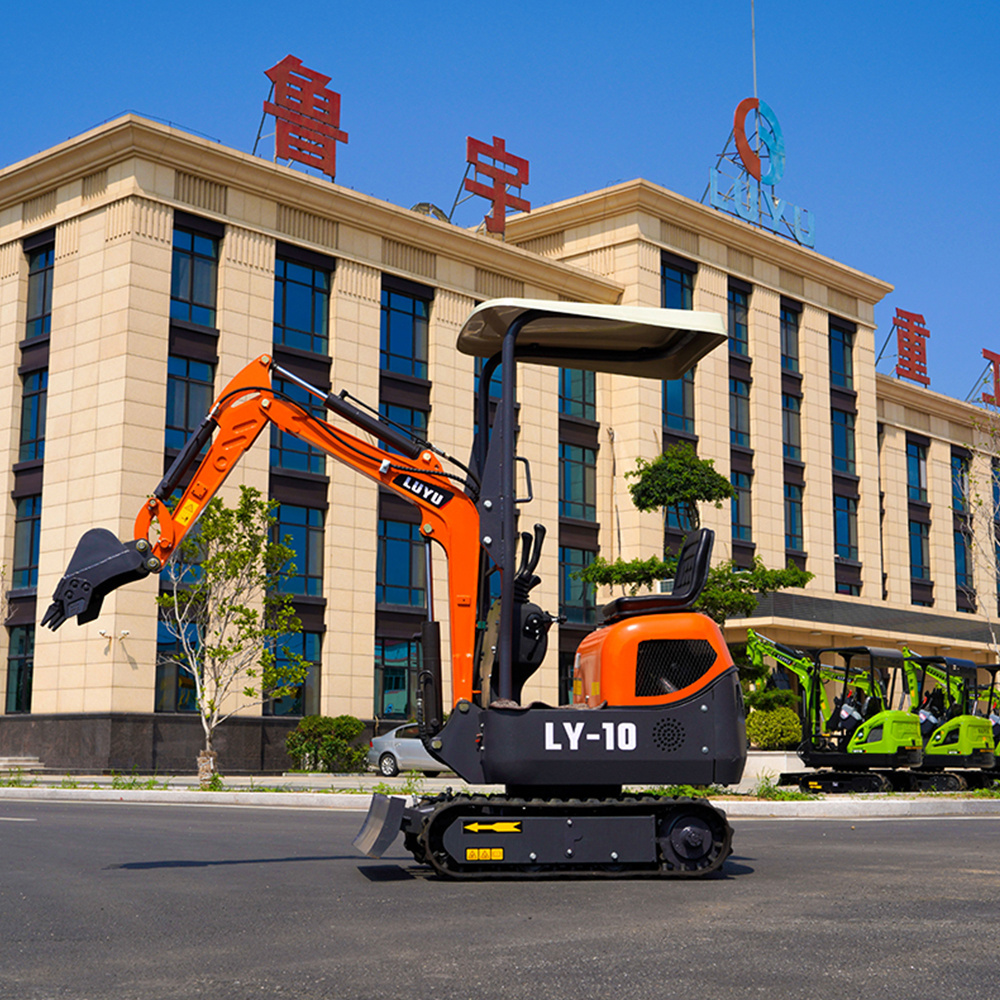 Mini Excavator China Cheap Excavator For Garden Used Mini Excavator With Swing Boom 1.0 Ton