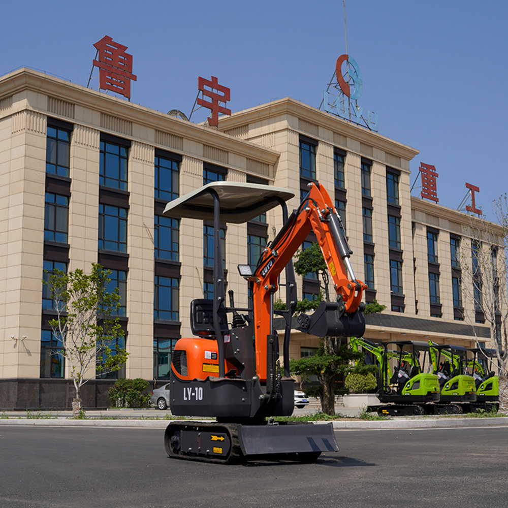 Mini Excavator China Cheap Excavator For Garden Used Mini Excavator With Swing Boom 1.0 Ton