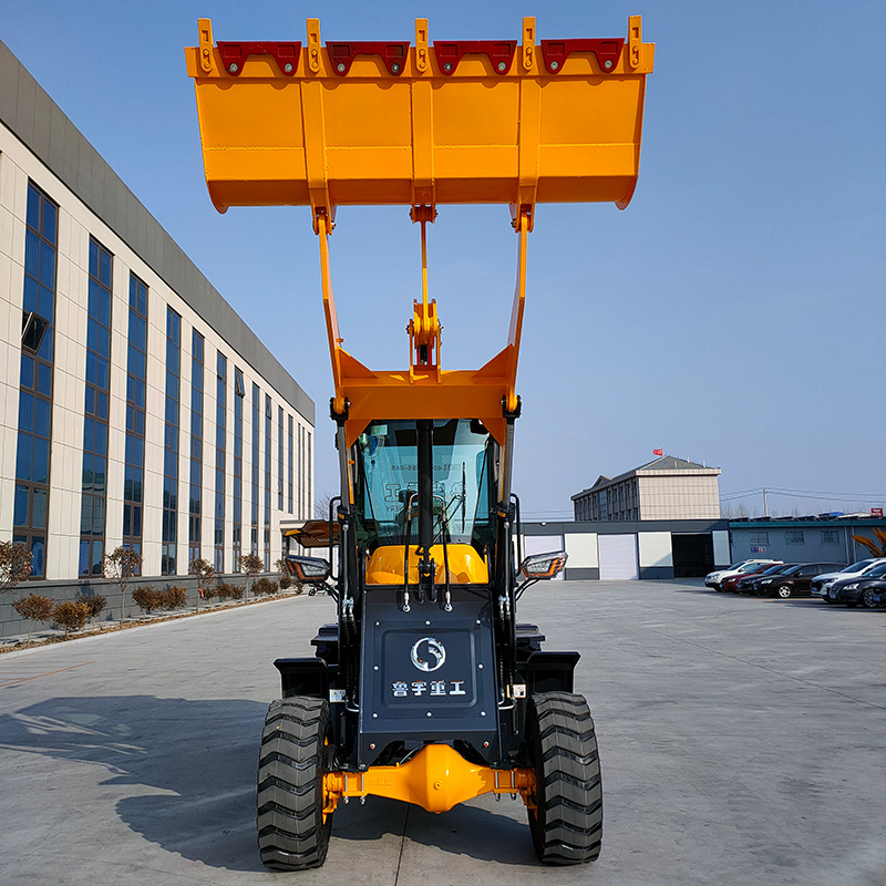 Manufacturer customized small loader, four-wheel drive agricultural engineering shovel truck, wheel loader forestry