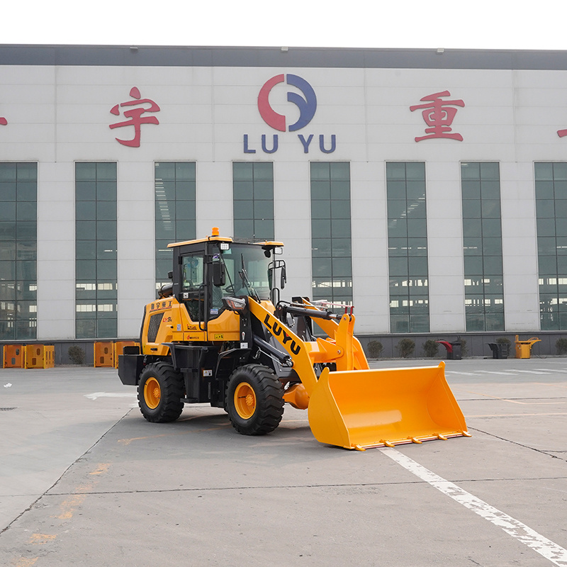 Manufacturer customized small loader, four-wheel drive agricultural engineering shovel truck, wheel loader forestry