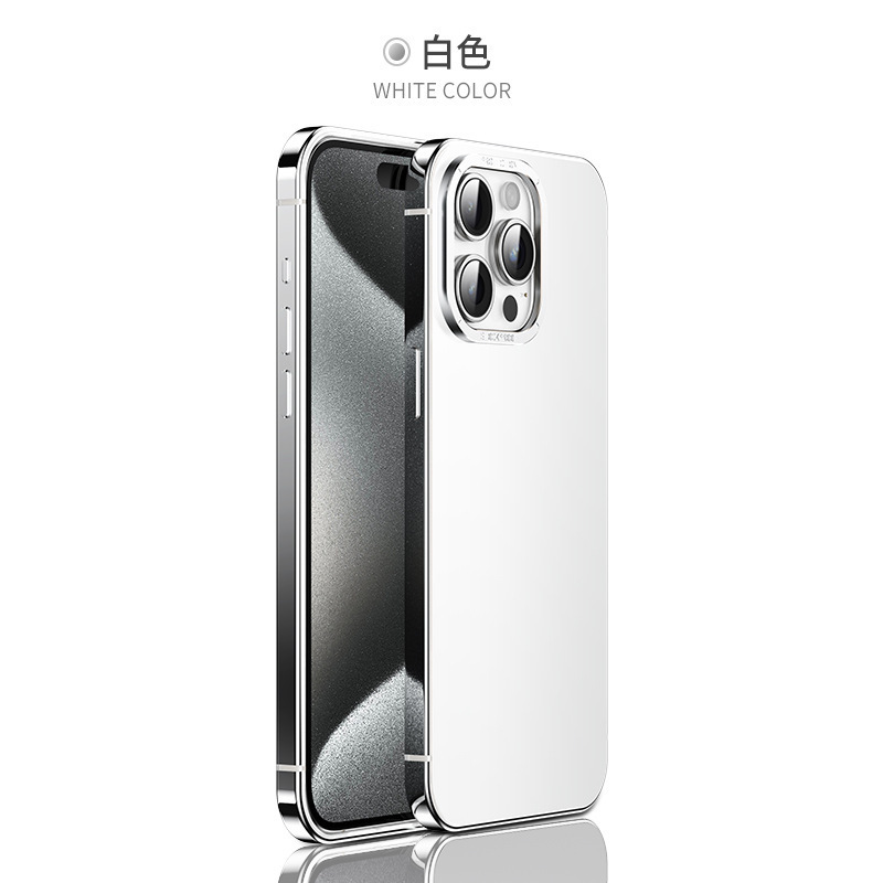 Magnetic phone case suitable for iPhone 15 made of 15maxi14/13/12 titanium steel material