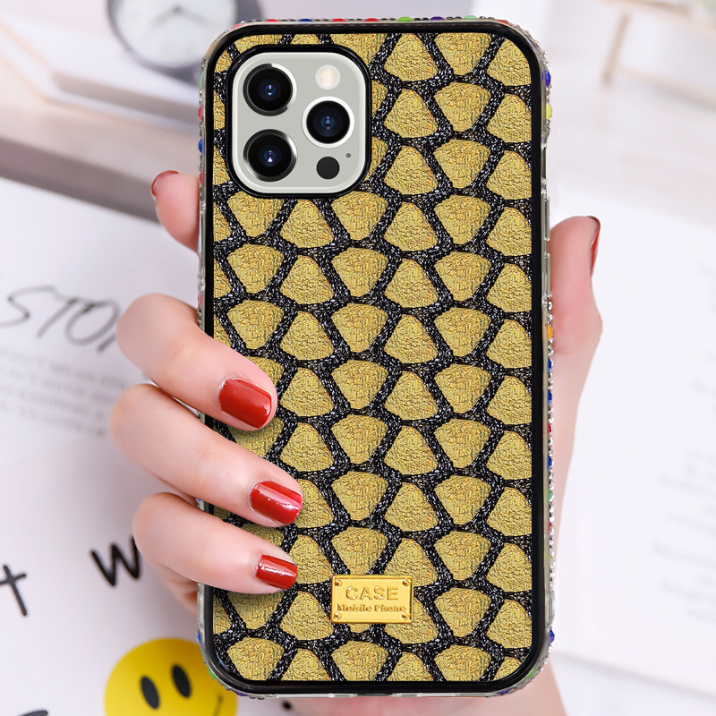 New design Fashion Aesthetic Rhinestone Glitter Mobile Cover Bling Diamond Pretty Phone Case Unique Phone Case For iPhone 12 13