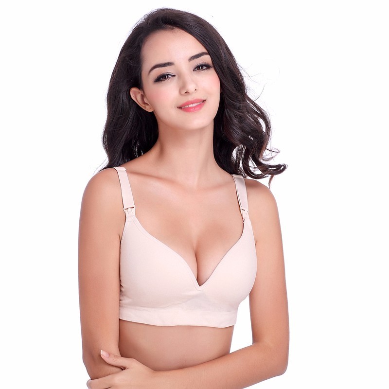 Seamless Wireless Breastfeeding Front Open Bra High WAIST maternity panties nursing Bra Panties Set underwear for pregnant women