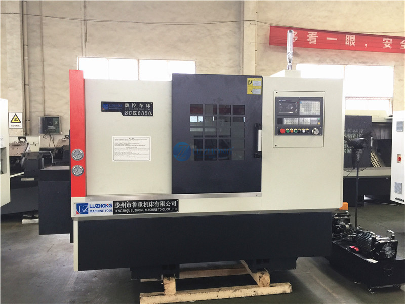 High Rigidity Slant Bed CNC Lathe TCK36 Turning Center With Linear Guideway