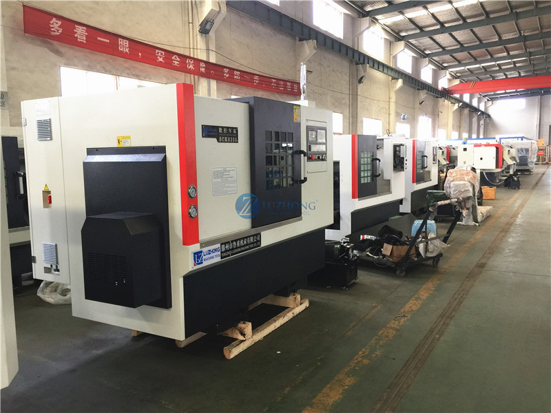 High Rigidity Slant Bed CNC Lathe TCK36 Turning Center With Linear Guideway