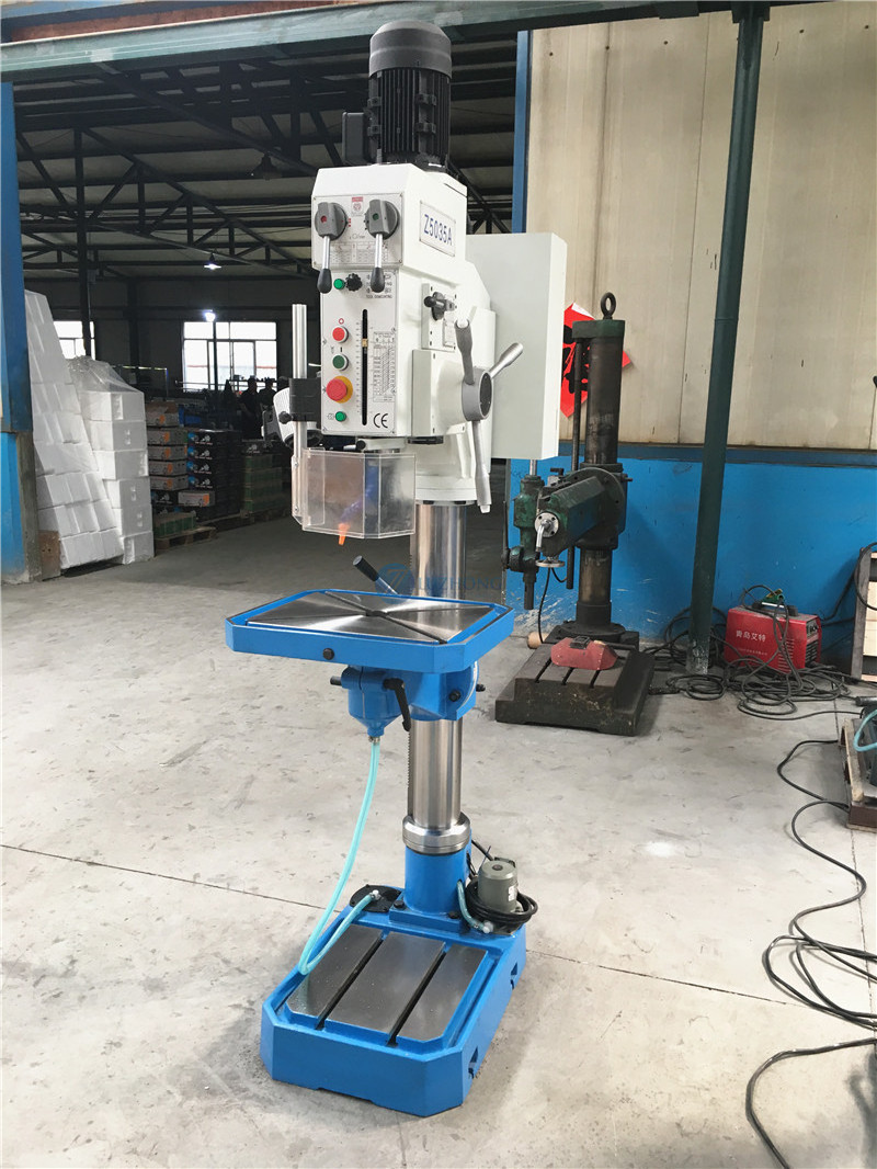 Low cost Round column metal drilling machine vertical Z5035A Gear Type Pillar Vertical Drilling Machinery