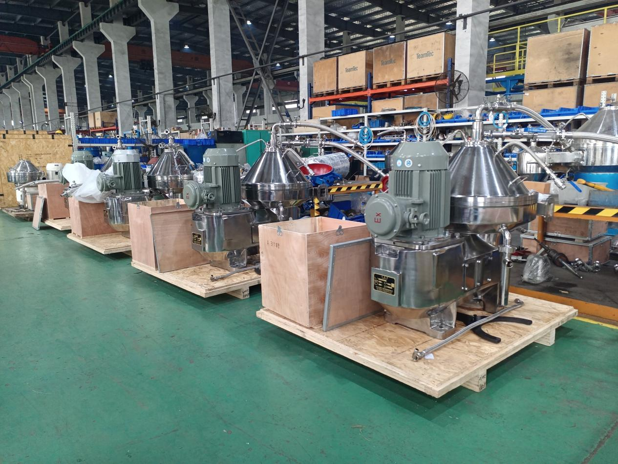 Factory direct sales Disc centrifuge separator electric milk cream centrifugal separator