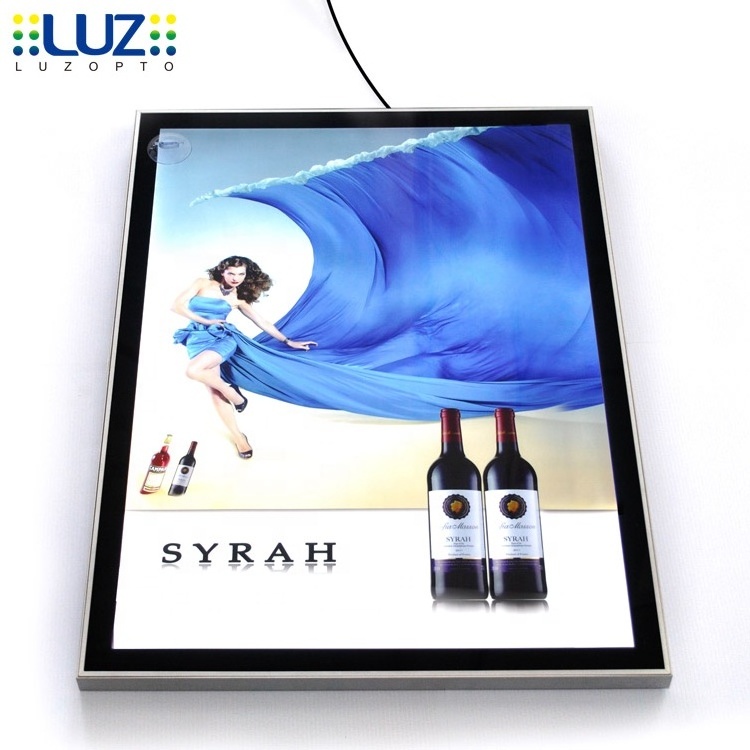 Factory Made Super Thin Magnetic Cover For Picture Sign And Photo Advertising Light Boxes