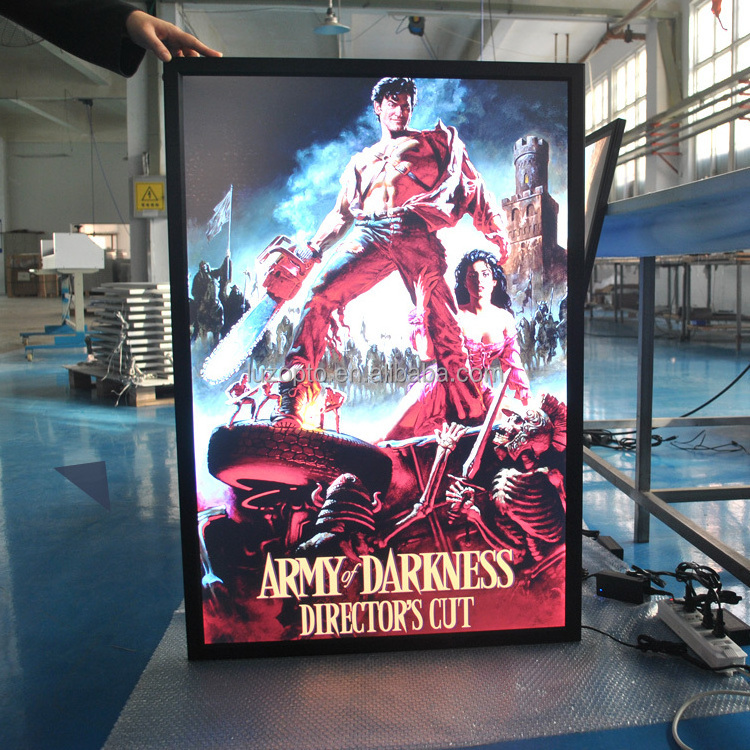 24x36 Inch LED Light Box Movie Poster Frame for Displaying LED Posters, Lighted Movie Posters, and Picture Frames