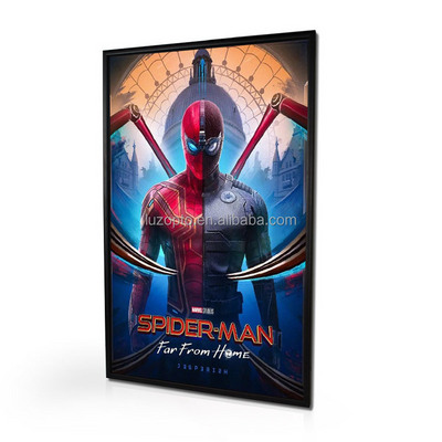 UL listed menu light box movie poster light box LED snap frame advertising light boxes