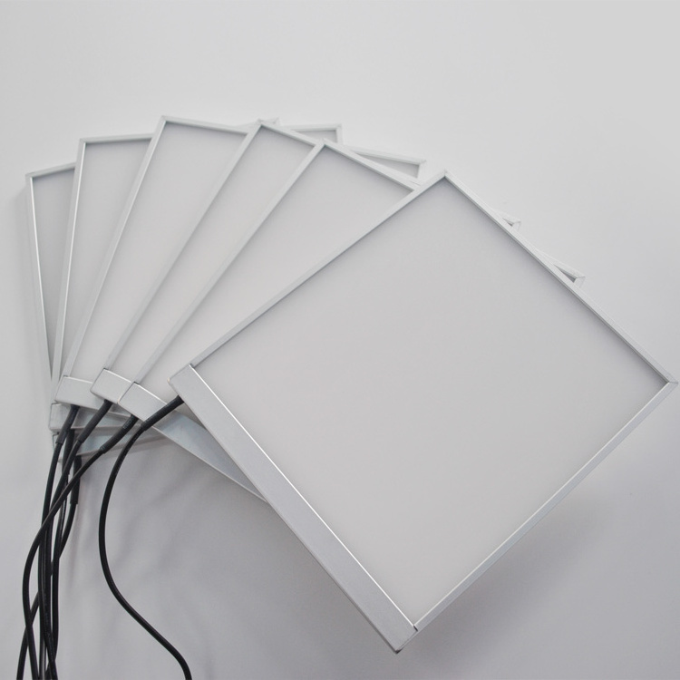 LED panel for display rack, High end clothing rack display furniture, Wood retail clothing store display rack