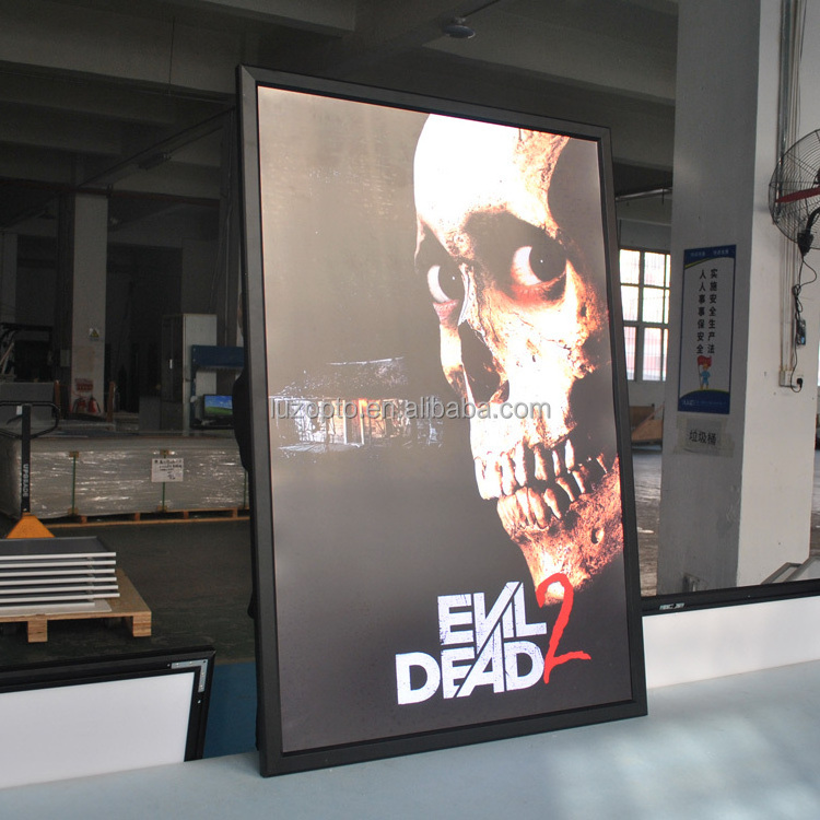 24x36 Inch LED Light Box Movie Poster Frame for Displaying LED Posters, Lighted Movie Posters, and Picture Frames