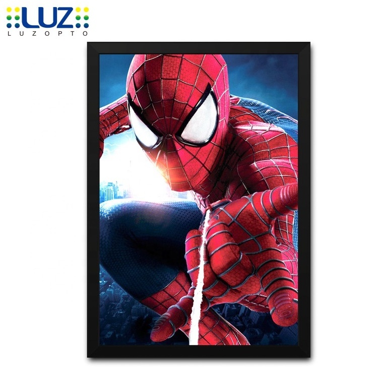 poster frame 27x40 custom size led light panels led light boxes wholesale backlit movie posters