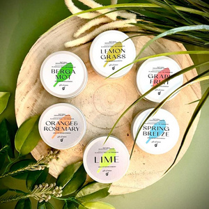 Zero Waste Metal Packaging Natural Deodorant Cream 50g Made in EU with Shea Butter and Coconut Oil