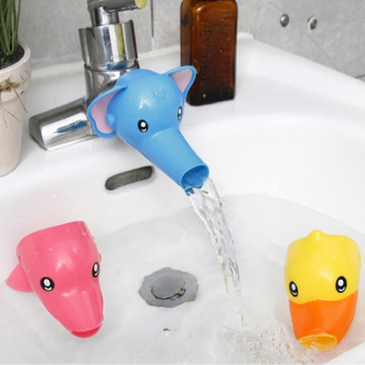 New Cartoon Faucet Extender Toddler Kids Hand-washing Device Children Guide Sink Faucet Extension