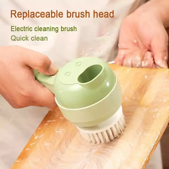 kitchen Gadgets Electric Slicer Kitchen Chopper hand held food processor portable 4 in 1 handheld Electric Vegetable Cutter Set