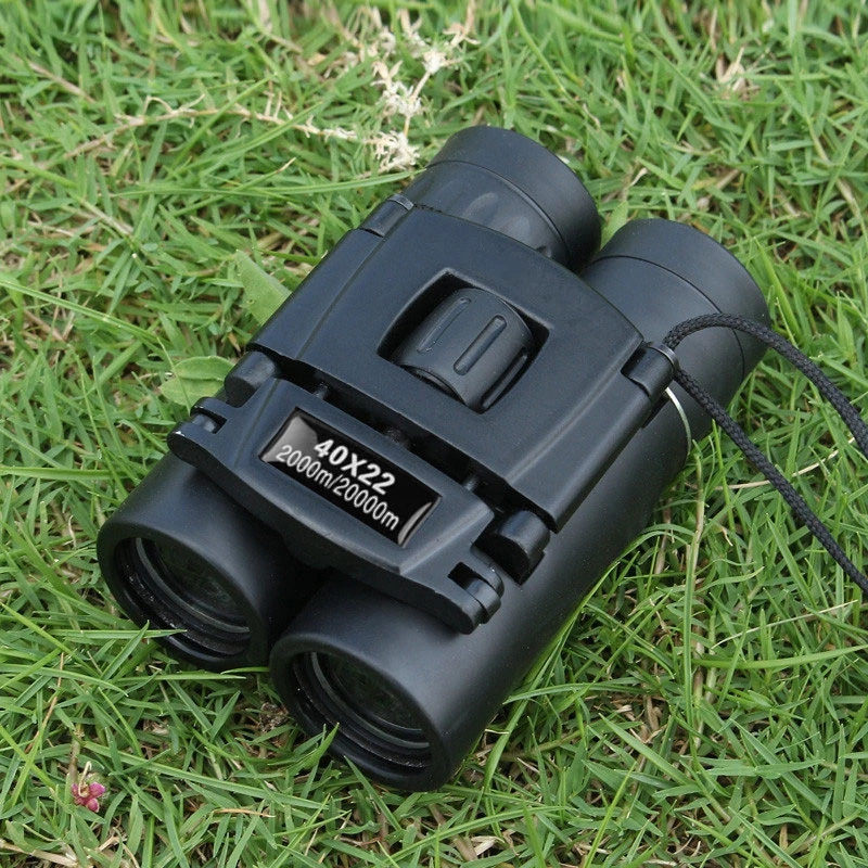 40x22 HD Powerful Binoculars 2000M Long Range Folding Mini Telescope BAK4 FMC Optics