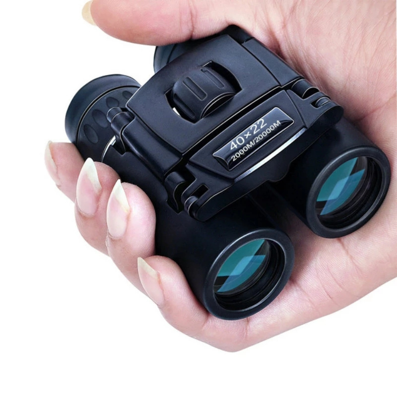 40x22 HD Powerful Binoculars 2000M Long Range Folding Mini Telescope BAK4 FMC Optics