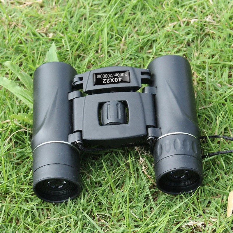 40x22 HD Powerful Binoculars 2000M Long Range Folding Mini Telescope BAK4 FMC Optics